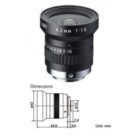 RICOH FL-BC1218A-VG VGA Lens (Manual Iris Lens)