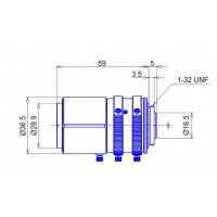 1/2-inch 3.5-10mm F1.6-22 Megapixel Day & Night Lens